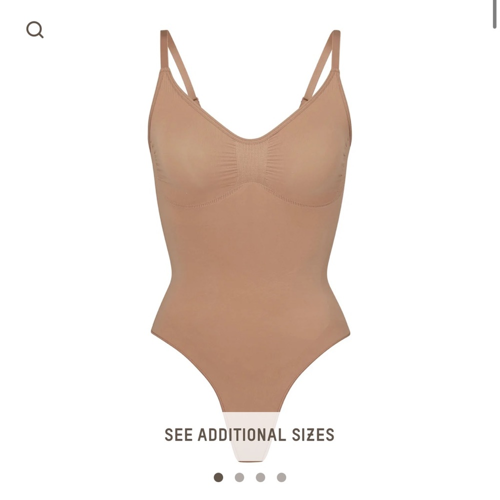 Skims thong shape wear bodysuit never worn
